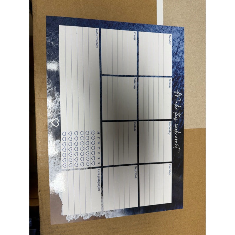 Blue Ocean Magnetic Planner Set