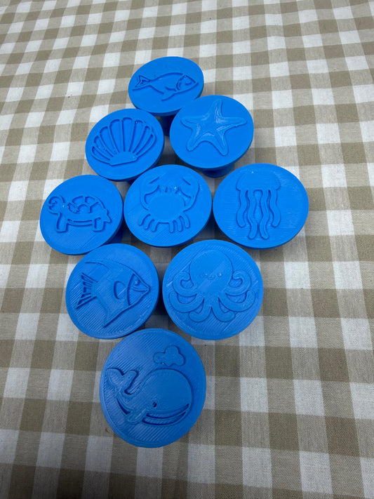 Play-Dough Stamps Set Sea Animals