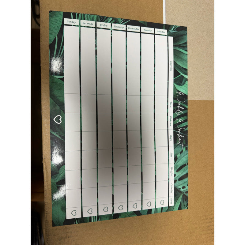 Green Leaf Magnetic Planner Set