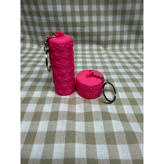Lipstick Holder Keychain & Mini Essentials Case Set