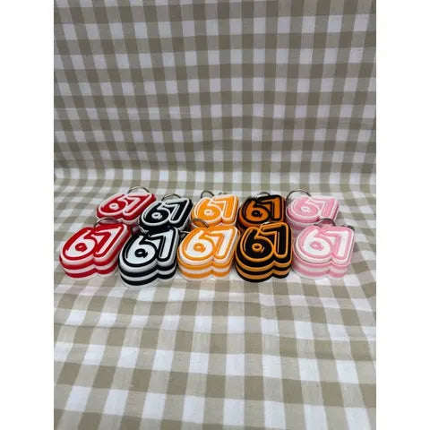67 Clicker Keychain