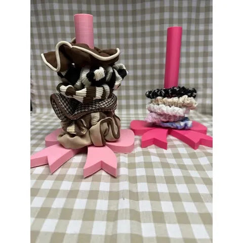 Bow Scrunchie Holder