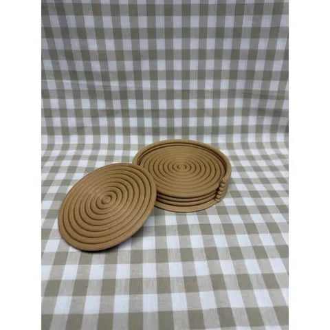 Spiral Drink Coaster Set – Set of 4
